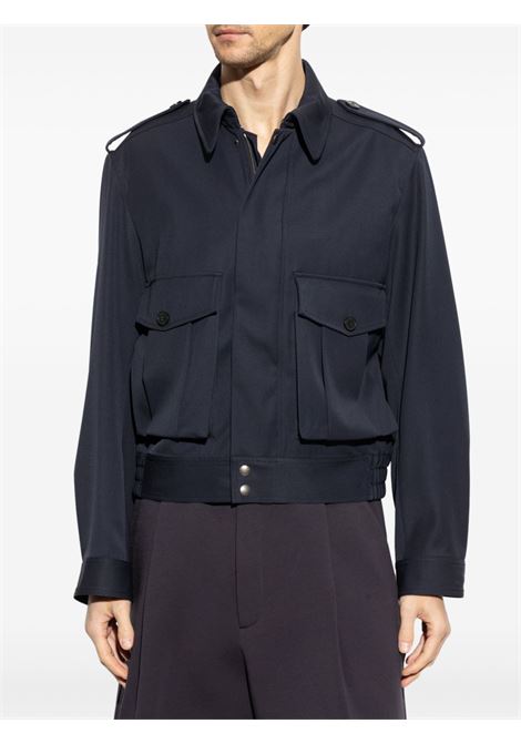 Giacca crop con spalline vleo in blu Dries van noten - uomo DRIES VAN NOTEN | 2510205101176509